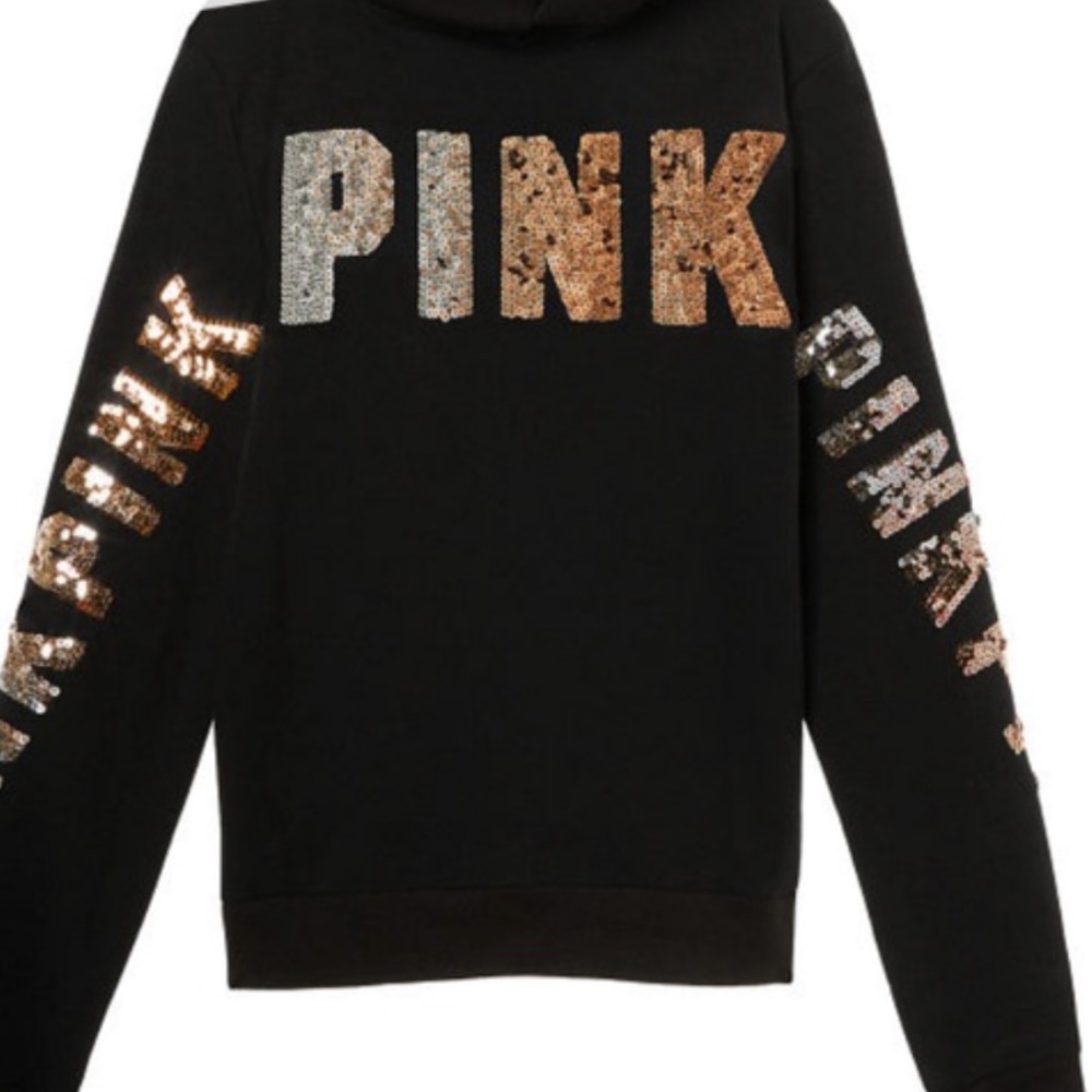 Victoria’s Secret PINK Bling Full Zip Hoodie